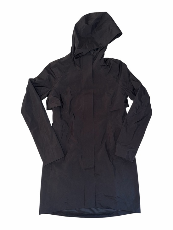 lululemon athletica Jackets & Blazers - Lululemon Rain Rebel Jacket Black Size 4 NWT Waterproof Hooded Raincoat